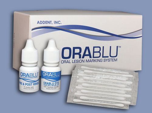 Oral examination test kit - OraBlu - AdDent, Inc.  