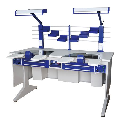 Double dental laboratory workstation AXJT6 Aixin Medical Equipment