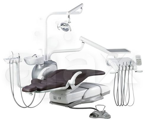 Dental treatment unit with chair - AJ16 Package1 - Ajax Medical Equipment - with delivery system / with light