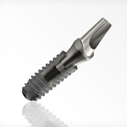 Cylindrical dental implant - Axiom® BL - ANTHOGYR   - titanium / internal / conical