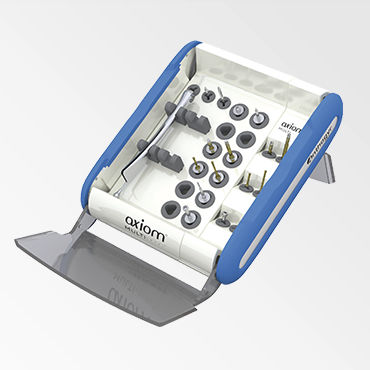 Dental implant surgery instrument kit - Axiom® Multi Level® - ANTHOGYR   - dental prosthetics / customizable