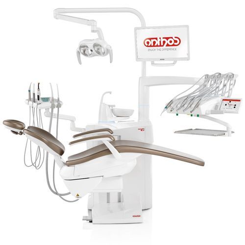 Dental unit with electric chair - C9 - Anthos   - compact / with adjustable headrest / with hygiene system