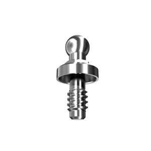 Titanium implant abutment - AON Implants Di Peretto Marco   - ball / straight