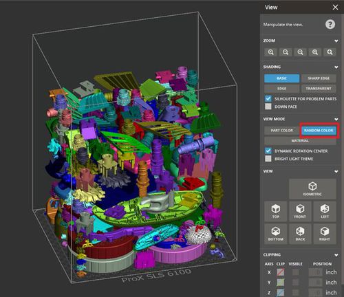 Data management software - 3D Sprint® - 3D Systems - monitoring / CAD / import