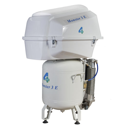 Dental compressor - MONSTER3 - 4TEK SRL   - medical / piston / 3-workstation