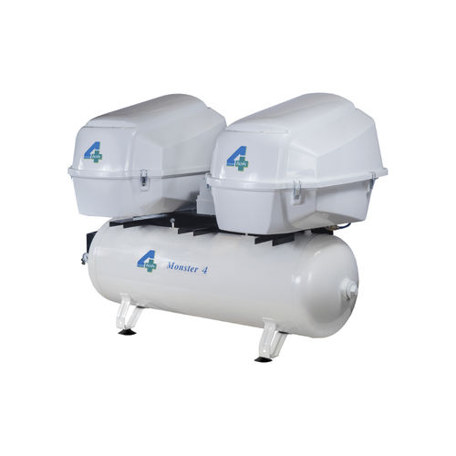 Dental compressor - MONSTER4 - 4TEK SRL   - medical / laboratory / piston