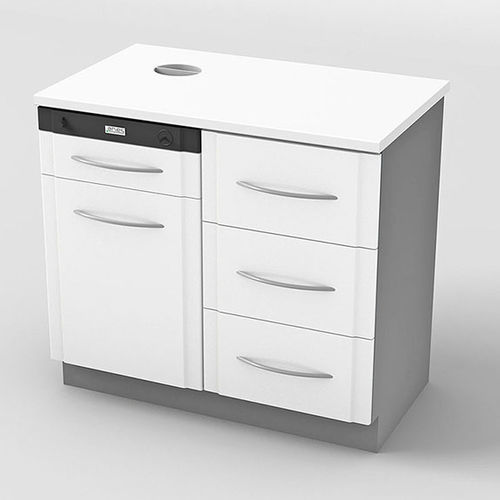 Laboratory material cabinet unit - G106 - ARIES MEDICAL Srl - laboratory / for dental laboratories / with door