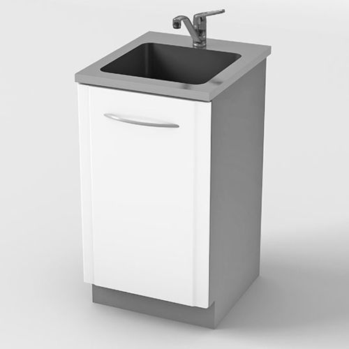 Cabinet unit with sink - G58 - ARIES MEDICAL Srl - for general purposes / laboratory / for dental clinics