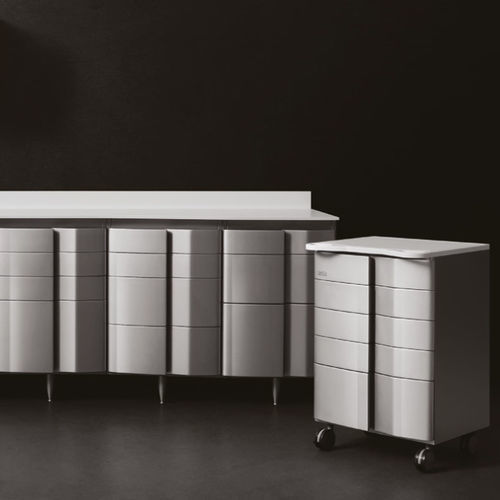 Dental clinic cabinet - DÉCO - ARIES MEDICAL Srl - storage / for dental instruments / modular