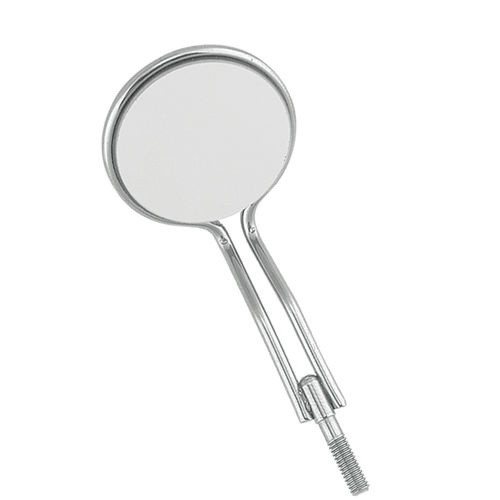 Dental mirror - 2230-5 - ASA Dental - double-sided / rhodium