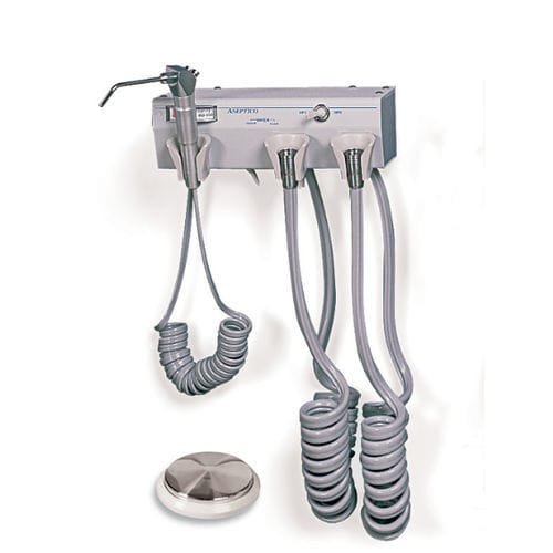 Wallmounted dental delivery system ADU07 ASEPTICO 3instrument