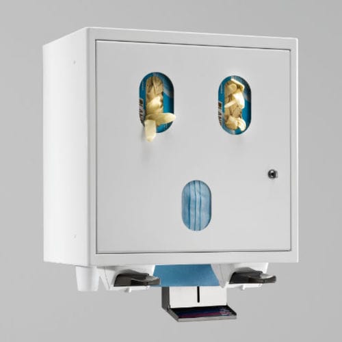 Glove dispenser - ALIUS - ASTRA MOBILI METALLICI   - wipe / soap / toilet paper