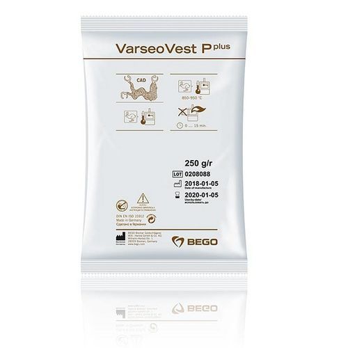 Phosphate dental material - VarseoVest® P plus - BEGO - for metal casting / for 3D printing / casting