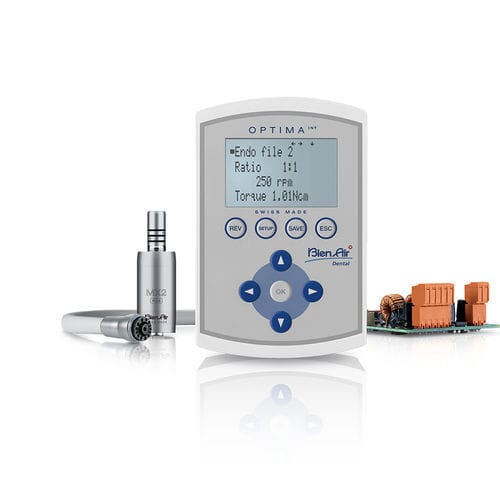 Dental micromotor control unit - OPTIMAINT MX2 - Bien-Air Dental - electric / with LED light