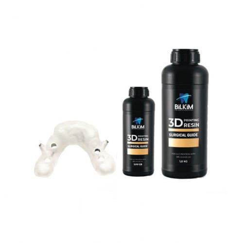 Resin dental material - POLYCURE  - BILKIM CO. LTD. - for 3D printing / for implant systems / transparent