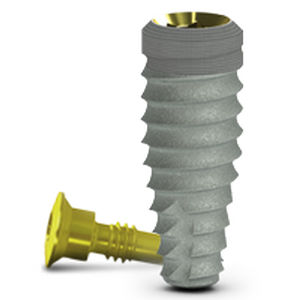 Tapered dental implant - Tapered Internal PLUS Laser-Lok - BioHorizons - titanium / internal hexagon / tapered internal