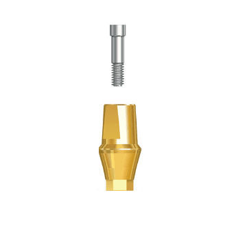 Titanium implant abutment - SAAT series - BIOTEM.Co.,Ltd   - internal hexagon / straight / narrow