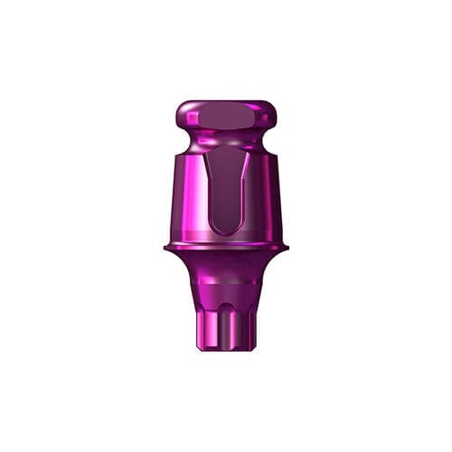 Conical implant abutment - copaSKY exso - bredent medical - titanium / internal / straight