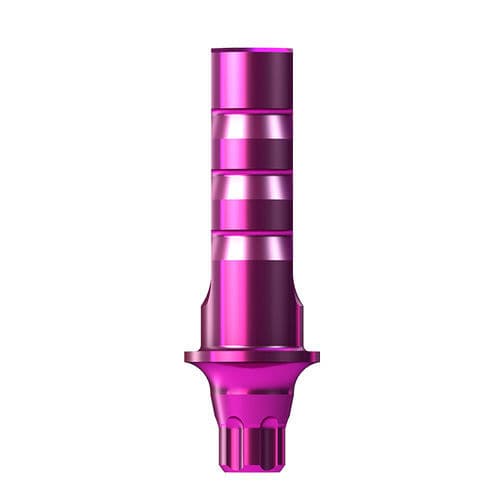 Cylindrical implant abutment - copaSKY Ti-Base flex  - bredent medical - titanium / internal / straight