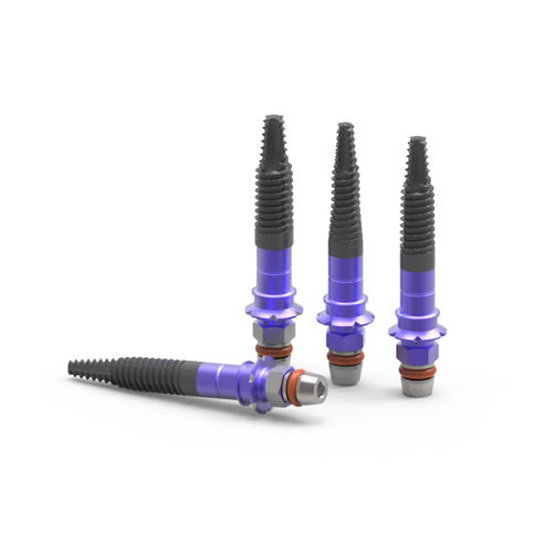 Cylindrical dental implant - 3.0 - BTI Biotechnology Institute - titanium / straight / expander