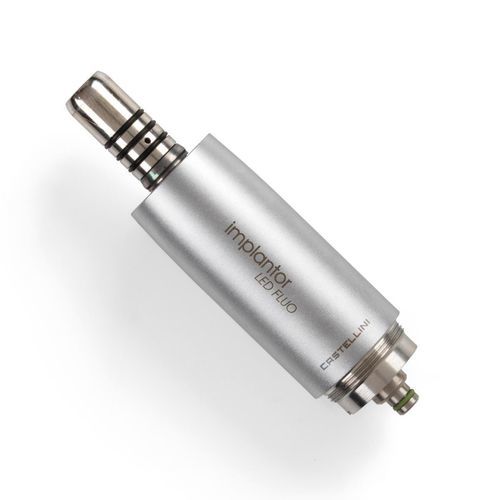 Dental micromotor - Implantor Fluo - Castellini - electric / with LED light / autoclavable