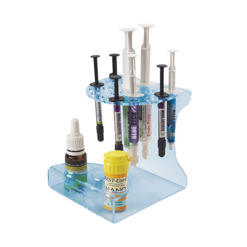 Dental instrument rack - ENDO-STATION GO - CERKAMED   - dental / benchtop