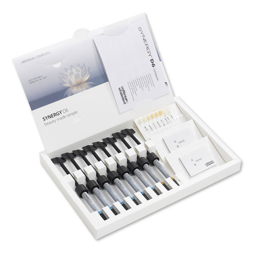 Hybrid composite dental material SYNERGY® D6 Coltene Whaledent AG