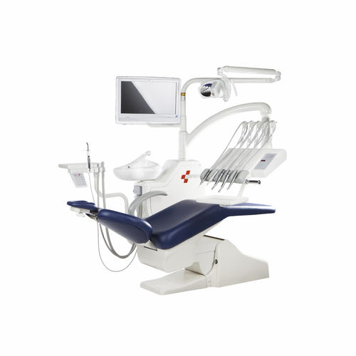 Dental treatment unit with chair - OPPORTUNITY TOP - COPEGA s.r.l.   - with adjustable headrest / with monitor / with hygiene system