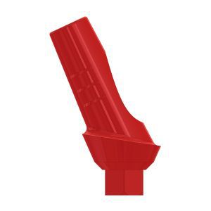 Acetal resin implant abutment - CO series - Cortex-Dental Implants Industries - internal hexagon / angled