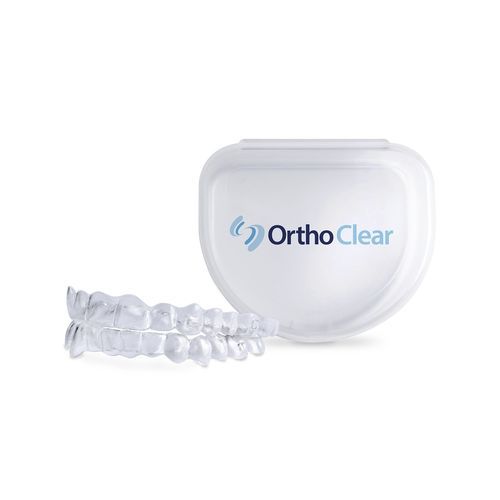 Clear dental aligner OrthoClear® DenMat Holdings