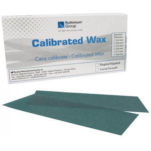 Wax dental material - 6140001 - Ruthinium Group - modeling
