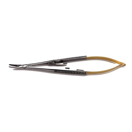 Dental surgery needle holder - TD12808TC - DENTAL MARKET s.r.l.   - Castroviejo / tungsten carbide