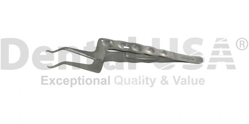 Diagnostic dental tweezers - 6523 - Power Dental USA - curved