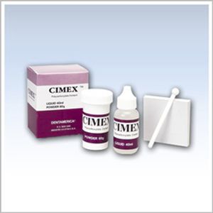 Dental bridge cement - CIMEX - DENTAMERICA, Inc.   - for dental crowns / for orthodontic brackets