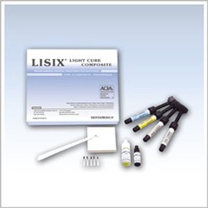 Composite dental material - LISIX  - DENTAMERICA, Inc.   - for dental restorations