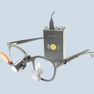 Dental headlight - Nano 2S Plus - DentLight - LED / for binocular loupes