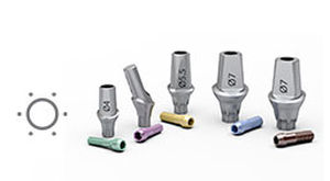 Internal hexagon implant abutment - TiDesign™ EV/ ZirDesign™ EV - DENTSPLY Implants GmbH - anatomical