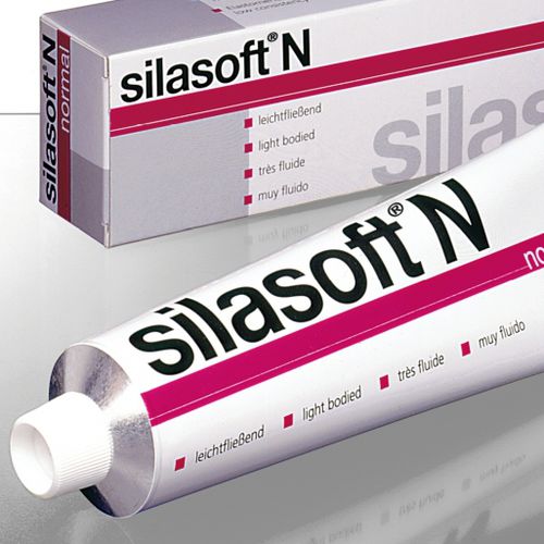 Silicone dental material - silasoft® Normal - DETAX GmbH & Co. KG   - for impression trays / opaque