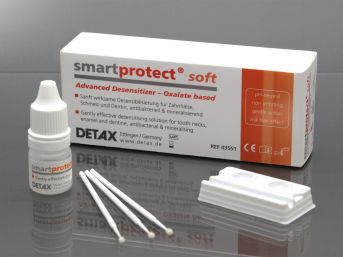 Fluoride dental material - smartprotect® soft - DETAX GmbH & Co. KG   - for dental restorations