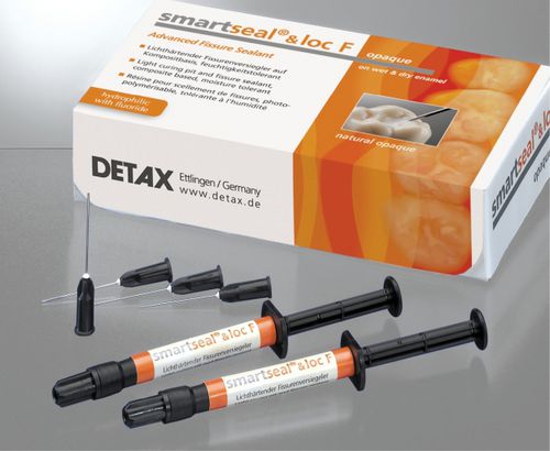 Composite dental material - smartseal® & loc / F - DETAX GmbH & Co. KG   - for dental restorations / for root canal sealing / transparent