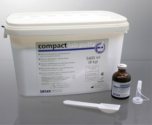Silicone dental material - compact lab - DETAX GmbH & Co. KG   - for dental laboratories