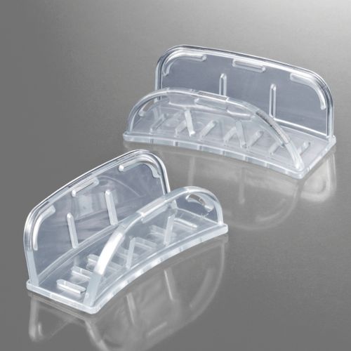Partial denture dental impression tray - 0204 series - DETAX GmbH & Co. KG   - perforated / disposable