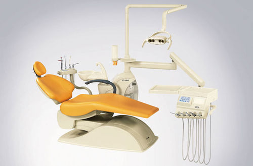 Dental treatment unit with chair - ZC-S400-Deluxe - Foshan Joinchamp Medical Device - with delivery system / with light