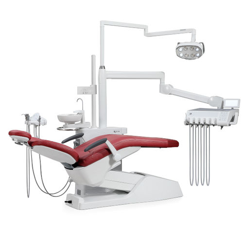 Dental unit with electric chair - S9 - Foshan Roson Medical Instrument - compact / with adjustable headrest / with hygiene system
