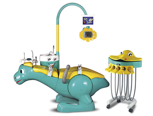 Dental treatment unit with chair - A8000-II(B type) - Foshan YaYou Medical Equipment - with delivery system / pediatric