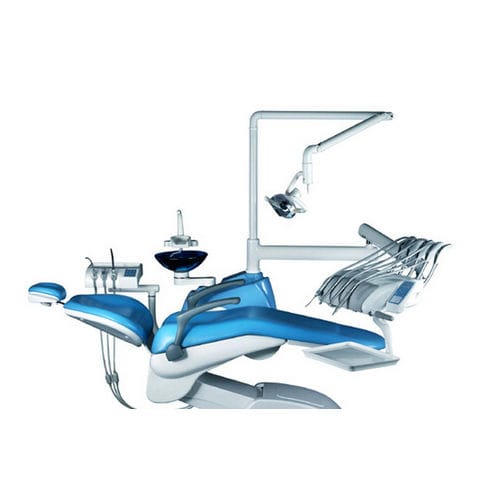 Dental treatment unit with chair - A880 - Foshan YaYou Medical Equipment - with delivery system / with light