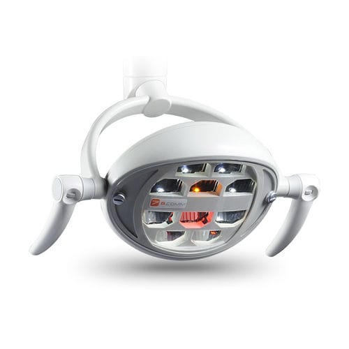 Ceiling-mounted surgical light - POLARIS - G.Comm S.r.l. - LED / dental