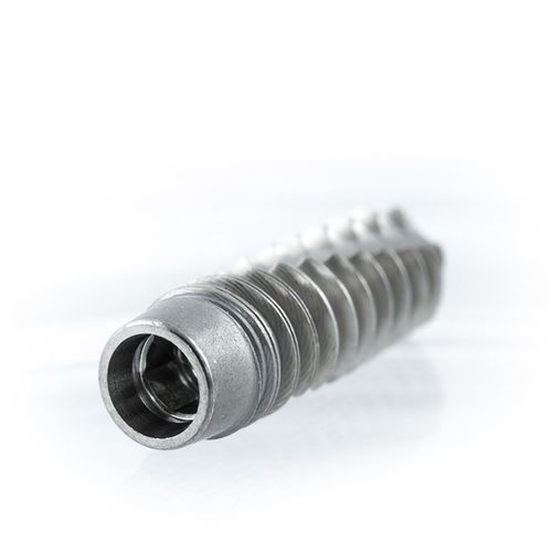 Cylindrical dental implant - Way Extra - GEASS S.r.l.   - titanium / internal hexagon / straight