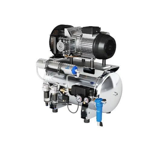 Medical air compressor - CLINIC DRY 3/40 HS - Gentilin - membrane / with air dryer / oil-free