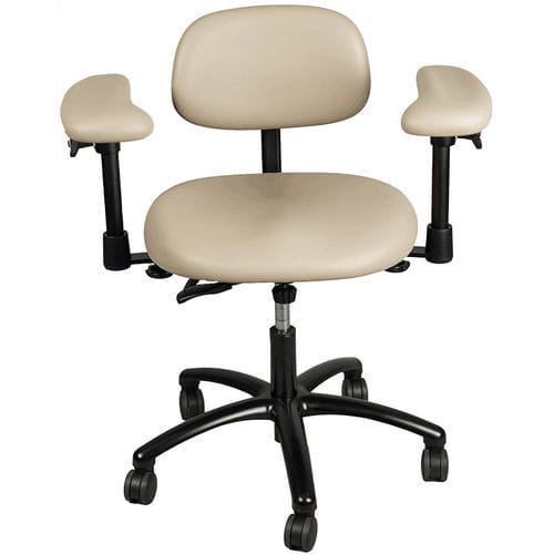 Dental clinic chair - Global Surgical Corporation   - for dental laboratories / with armrests / on casters